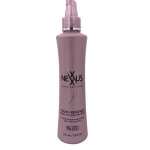 Nexxus Youth Renewal Pump & Lift Blow Dry Spray 7.5 Oz Thicken Hair Weightless